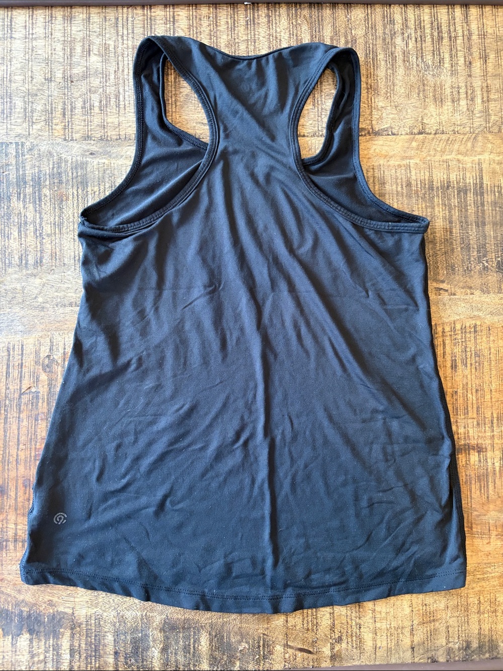 Champion Black Racerback Tank Top - Performance Workout Layer - Picture 2 of 2